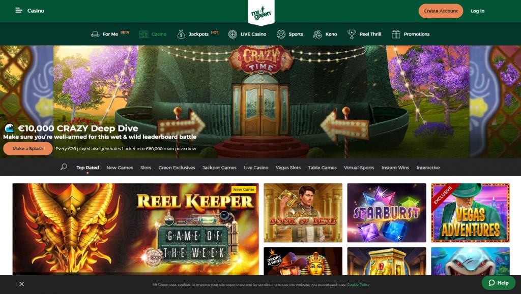 Mr Green Casino Review 2020